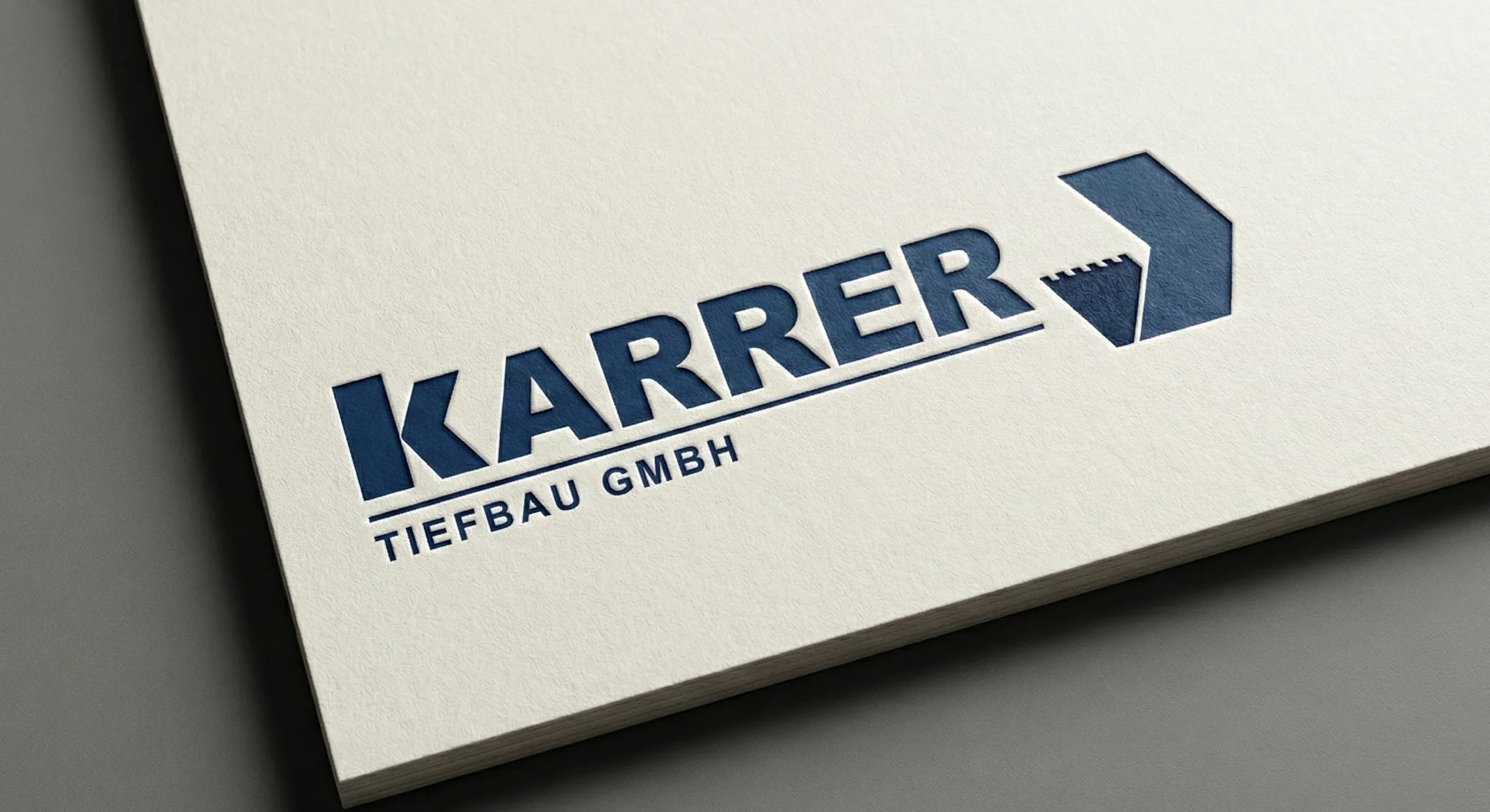 Karrer Tiefbau Mockup